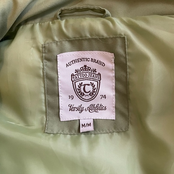 Vintage Tattoo Jeans Green Vest - Picture 4 of 5